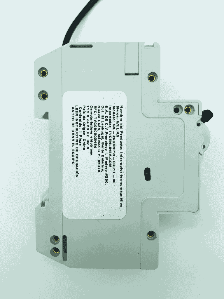 WULIAN SMARTAIRSWITCH - Pastilla Térmica Inteligente / 30 Amp / Medidor de Consumo / Administracion y control desde celular a traves de APP/ Requiere Brain para comunicacion por Zigbee