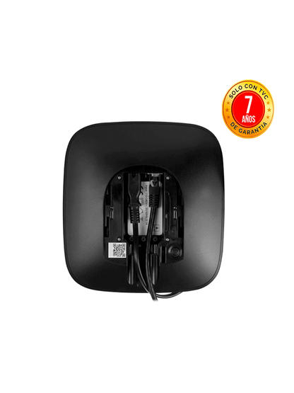 AJAX Hub2PlusB - Panel de alarma conexión Ethernet / WiFi / LTE color Negro / APP “AJAX PRO” iOS y Android / hasta 200 dispositivos / Hasta 100 cámaras / Hasta 200 Usuarios / 2 SIM / Hasta 14h de duración de la batería (28280.40.BL3)