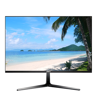 DAHUA DHI-LM24-B200 - Monitor de 24 Pulgadas/ Full HD/ Especial para Videovigilancia/ Ideal para trabajo 24/7/ Marco Ultra delgado/ 178 Grados de Visualización/ Entrada HDMI&VGA/ VESA/