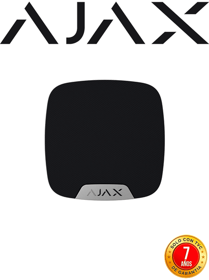 AJAX HomeSirenB - Sirena interior inalámbrica. Color Negro (28274.11.BL3)