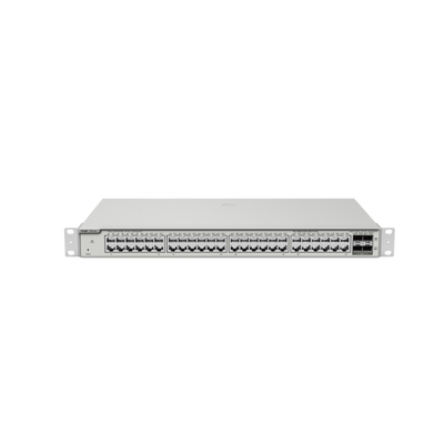 Switch Administrable capa 2 con 48 puertos Gigabit + 4 SFP+ para fibra 10Gb  gestión gratuita desde la nube