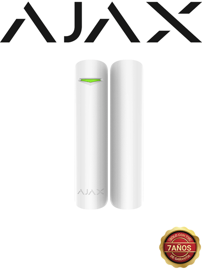 AJAX  DoorProtectW - Detector magnético de apertura inalámbrico. Color Blanco (26762.03.WH3)