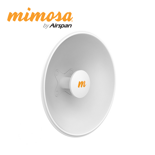ANTENA DISH MODULAR TWIST MIMOSA N5-X20 270MM DIAMETRO GANANCIA DE 20DBI 4.9-6.4 GHZ PARA RADIOS C5X Y B5X (CONTIENE 2 ANTENAS) (3 MESES DE GARANTIA)