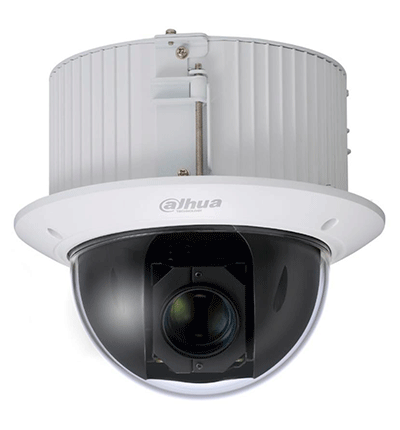 DAHUA DH-SD52C225-HC-LA - Cámara Domo PTZ de 2 Megapíxeles/ 1080p/ 25x de Zoom Óptico/ Montaje en Plafón o Techo Falso/ WDR Real 120dB/ Starlight/ Antivandálicaa IK10 /