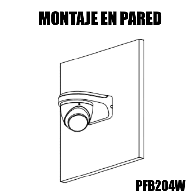 DAHUA HAC-HDW1801EM-A-36 - Cámara Domo 4k/ 8 Megapíxeles/ Metálica/ Microfono Integrado/ Lente de 3.6 mm/  IR de 50 Metros/ WDR Real de 120 dB/ IP67/ Soporta: CVI/CVBS/AHD/TVI/