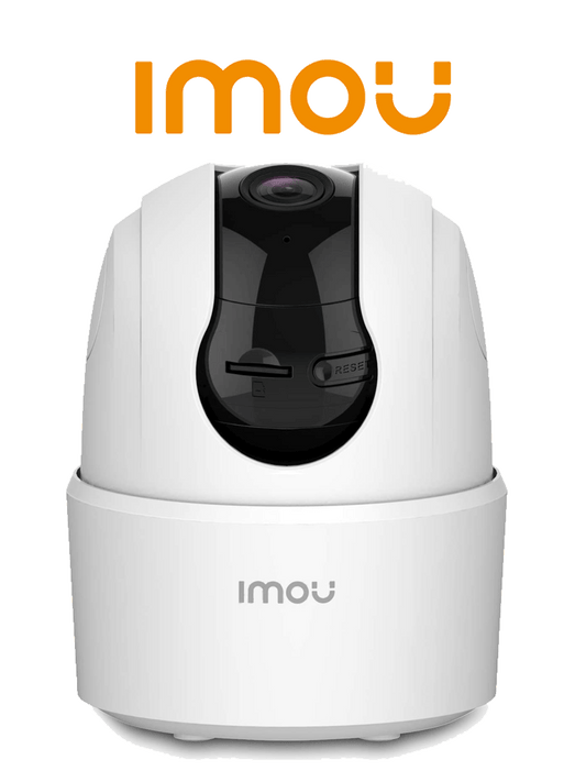 IMOU Ranger 2C 2MP (IPC-TA22CN-B-imou) - Cámara IP Domo Motorizado Wifi de 2 Megapíxeles/ H.265/ Autotracking/ Detección de Humanos/ Modo Privacidad/ Micrófono & Bocina Integrada/ Sirena/ Lente de 3.6mm/ Audio dos vías/ Ranura MicroSD/