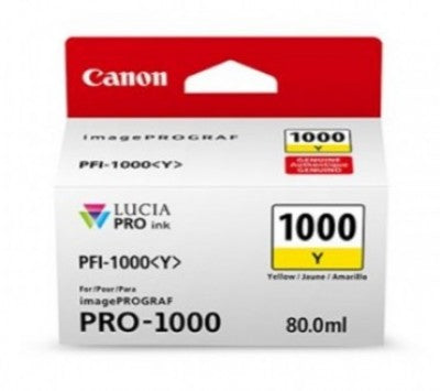 Tanque CANON PFI-1000 Y