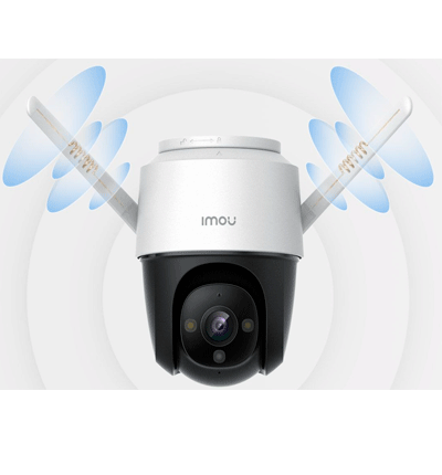 IMOU Cruiser SE+ 2MP (IPC-S21FEN) - Camara IP PT de 2 Megapixeles con Wifi y visión Full Color  audio bidireccional  IR 30m  autotracking  sirena de 110dB  y ranura MicroSD. Ideal para exterior  con IP66 y disuasión activa. #TopIMOU