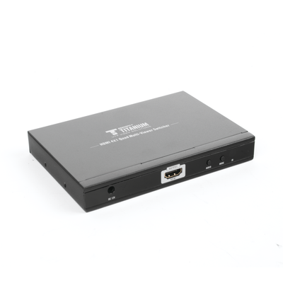 MATRICIAL DE VIDEO HDMI 4X1 (Divisor) / 4 Entradas a 1 Salida HDMI /  1080p @ 60Hz / Diferentes modos de Display / Pantalla completa  Modo Dual  Modo Quad / Conmutación por Botón o Control Remoto / Botón de Control de audio.