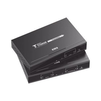 Kit Extensor MATRICIAL HDMI para distancias de 120 metros / Resolución 4K @ 30Hz / Cat6 / Soporta 100 TX de entrada e Ilimitados RX en la salida / Control por PC  Control Remoto y Botón / Compatible con Switch IGMP.