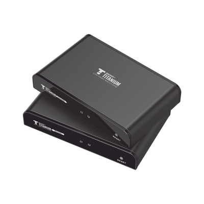 Kit Extensor HDMI para distancias de 120 metros / Resolución 1080P a 60Hz / Cat 6 / Soporta conexión Uno a Uno y Uno a Muchos / Soporta hasta 253 Rx / Salida Loop / Baja Latencia / Uso 24/7 / Soporta HDbitT / Compatible con Switch Gigabit