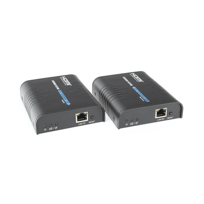 Kit extensor KVM (HDMI y USB) hasta 120 metros / Resolución 1080P @ 60 Hz/ Soporta Cables de red STP y UTP CAT5/5E/6 /  HDMI 1.3 / HDCP 1.2 / PCM / Transmite el Video  Mouse  Teclado y Controla tu DVR vía USB a distancia