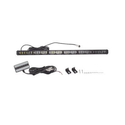 Barra de luz de advertencia de 6 Módulos de 6 LED  30 Pulgadas  Ambar