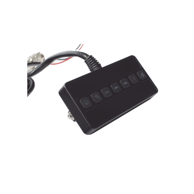 Barra de luz de advertencia de 10 Módulos de 6 LED  49 Pulgadas  Rojo/Azul