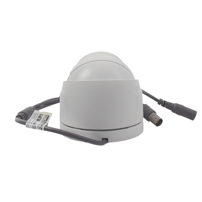 Turret TURBOHD 5 Megapixel / Lente 2.8 mm / Audio por Coaxitron / 30 mts IR EXIR / Exterior IP67 / 4 Tecnologías / dWDR