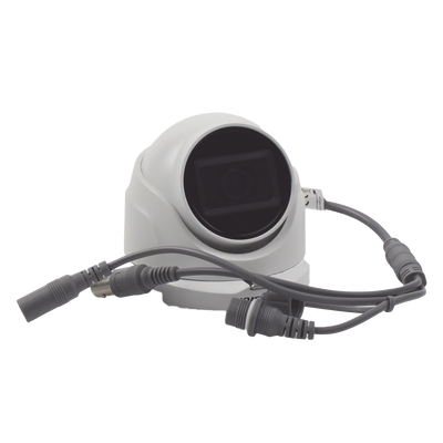 Turret TURBOHD 5 Megapixel / Lente 2.8 mm / Audio por Coaxitron / 30 mts IR EXIR / Exterior IP67 / 4 Tecnologías / dWDR