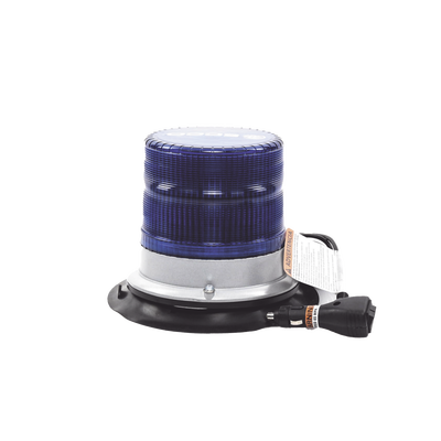 Baliza led pulso  12-24vdc  11 patrones de flash  montaje de imán de vacío  azul