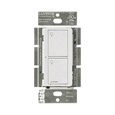 (Caseta Wireless) Interruptor Inteligente On/Off  requiere cable neutro. 6A  /120V