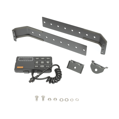 Barra de luces de 47" azul  88 LED  con control de tráfico en color azul  ideal para equipar unidades de seguridad pública