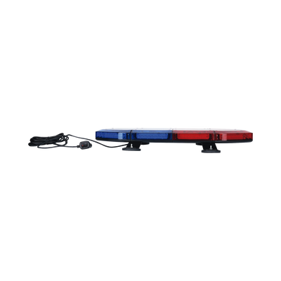 Mini Barra de 24 Pulgadas con 240 LED  Color Rojo/Azul Con Montaje Magnético