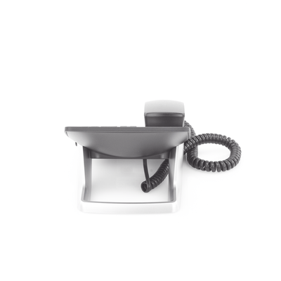 (H5 Color Negro) Teléfono IP Hotelero de gama alta  pantalla LCD de 3.5 pulgadas a color  6 teclas programables para servicio rápido (Hotline)  PoE