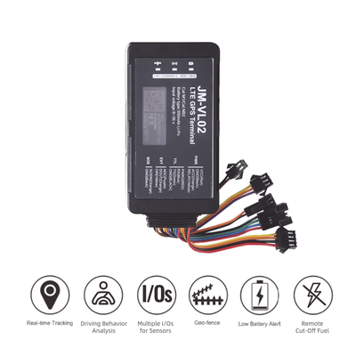 Localizador GPS con tecnología 4G / antena satelital y antena GSM internas / múltiples alarmas / paro de motor remoto / botón de pánico