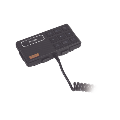 Barra de luces LED de 47"  124 LED  con control de tráfico en color ámbar  dual color rojo/claro  ideal para equipar ambulancias y unidades de bomberos