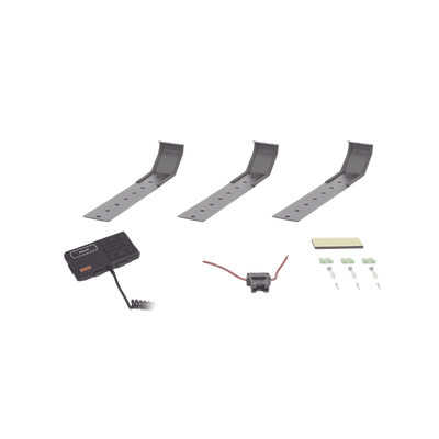 Barra de luces LED de 47"  124 LED  con control de tráfico en color ámbar  dual color rojo/claro  ideal para equipar ambulancias y unidades de bomberos