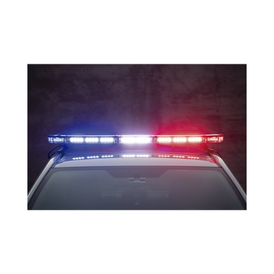 Barra de luces de 47" rojo/azul  88 LED  con control de tráfico en color rojo/azul  ideal para equipar unidades de seguridad pública