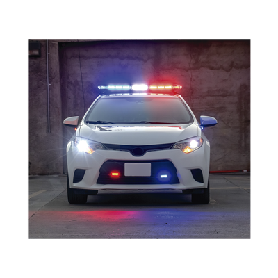 Barra de luces de 47" rojo/azul  88 LED  con control de tráfico en color rojo/azul  ideal para equipar unidades de seguridad pública
