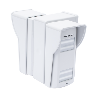 (AX HUB) 2 Detectores Dual-Tech Inalámbrico para Exterior + Montajes Fijo