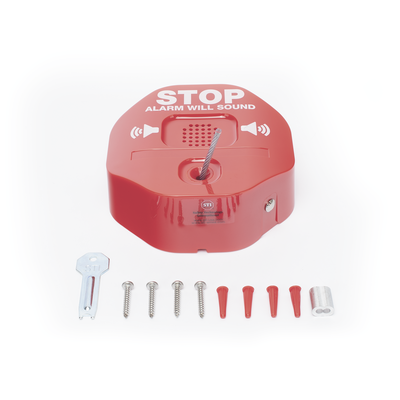 Alarma De Extintor Theft Stopper® Inalámbrica  Previene Robo y Mal Uso Del Extintor