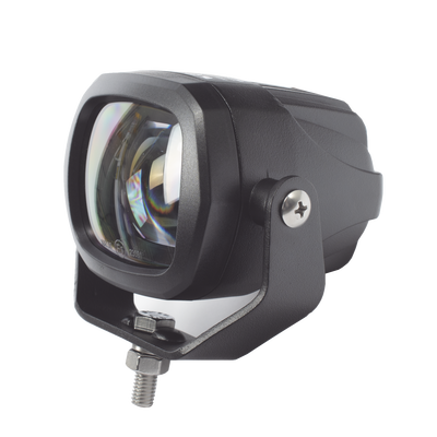 Luz LED de advertencia peatonal de flecha móvil para montacargas y vehículos