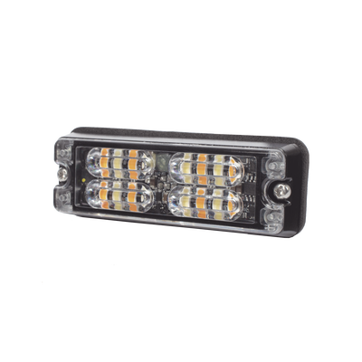 Luz Perimetral  12 LED Ultra Brillantes  Color Ámbar / Claro