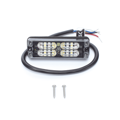 Luz Perimetral  12 LED Ultra Brillantes  Color Rojo / Claro