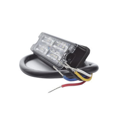 Luz Perimetral  12 LED Ultra Brillantes  Color Rojo / Claro