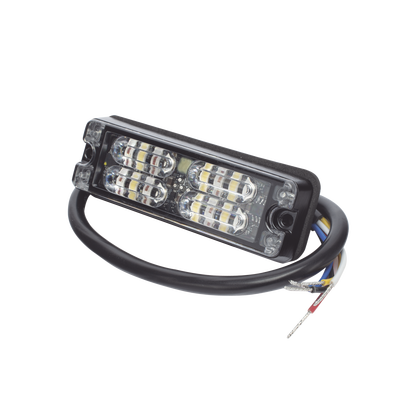 Luz Perimetral  12 LED Ultra Brillantes  Color Rojo / Claro