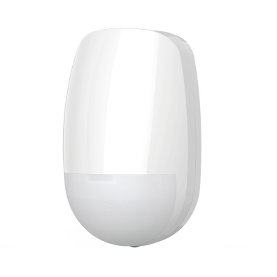 (AX PRO) Detector PIR Inalámbrico de Doble Tecnología / Inmunidad a Mascotas / Rango de Detección de 12 mts / Angulo de 85.9° de Cobertura