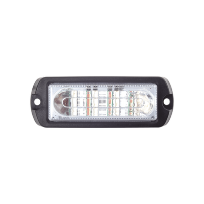 Luz Auxiliar Ultra Brillante de 8 LED s en color Rojo/Azul con mica transparente