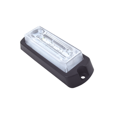 Luz Auxiliar Ultra Brillante de 8 LED s en color Rojo/Claro con mica transparente