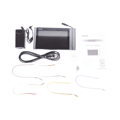 Monitor Analógico LCD de 7" 1080p (Full HD) a Color / Touch Screen / Soporta 2 Frentes de Calle y hasta 4 Monitores / Soporta Cámaras Analogicas (TURBOHD) para Tener Visión Adicional / Color Negro