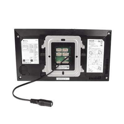 Monitor Analógico LCD de 7" 1080p (Full HD) a Color / Touch Screen / Soporta 2 Frentes de Calle y hasta 4 Monitores / Soporta Cámaras Analogicas (TURBOHD) para Tener Visión Adicional / Color Negro