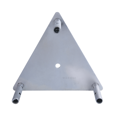 Base para torre sección STZ-30 galvanizada por electrolisis.