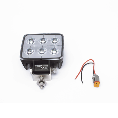 Luz de trabajo de 6 LED  12-24 Vcc  2800 lumenes