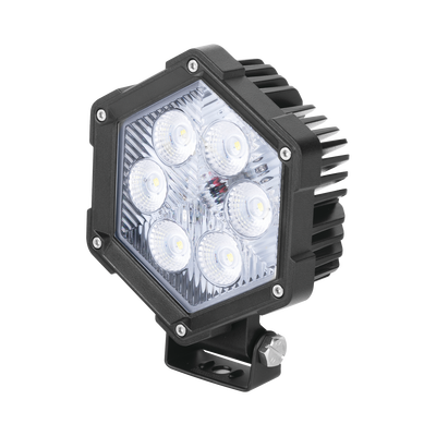 Luz de Trabajo Ultra brillante  6 Led  2200 Lumenes  30 watts  12-24 Vcc