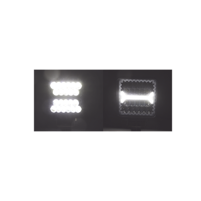 Luz de Trabajo de 40 LED  5600 Lúmenes  66 Watts  10-30 Vcc  IP67