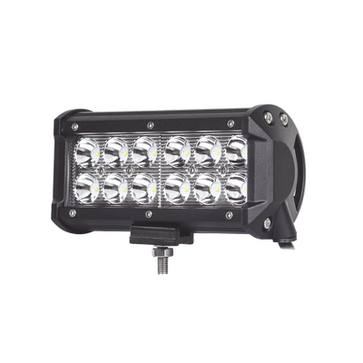 Barra de Luz de 12 LED  1500 Lúmenes  18 watts  10-30 Vcc  IP67  6.5 pulgadas