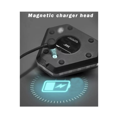 Luz Auxiliar Ámbar Ultra Brillante Para Automóviles  Motocicletas y Bicicletas Con Montaje Magnético