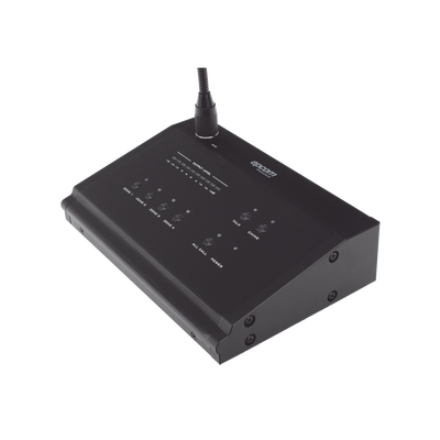 Micrófono a Distancia de 4 Zonas para Sistema de Voceo SF4240MP â”‚ No compatible con SF4240UC o SF2240UC