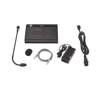 Micrófono a Distancia de 4 Zonas para Sistema de Voceo SF4240MP â”‚ No compatible con SF4240UC o SF2240UC